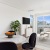 open-concept living area with connected kitchen